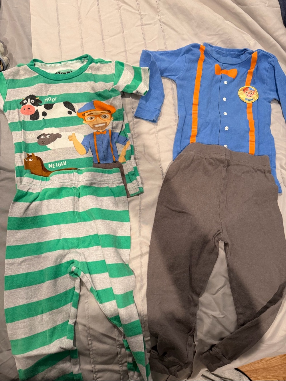Blippi toddlers pjs